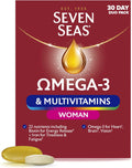 Seven Seas Omega-3 & Multivitamins Woman — 30-Day Duo Pack