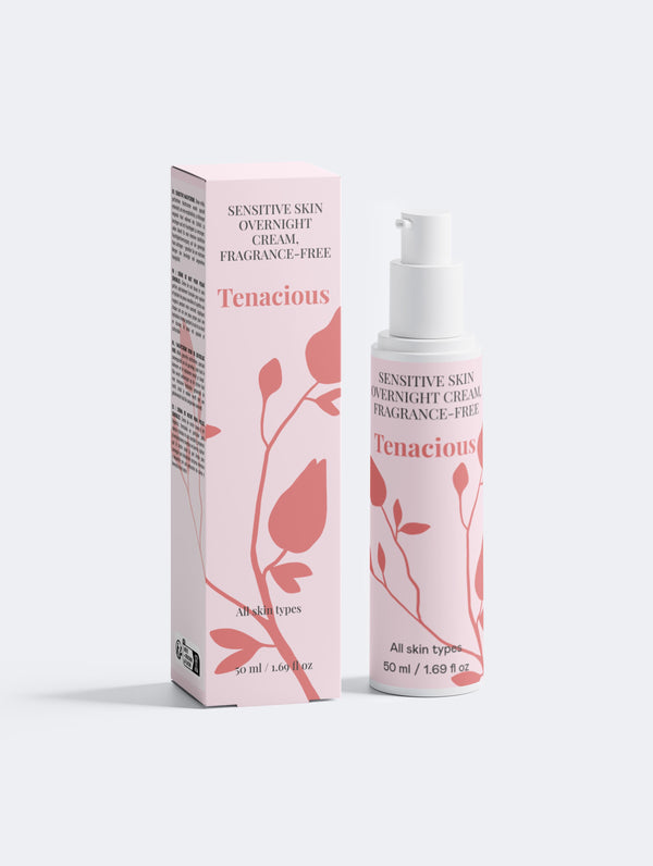 Sensitive Skin Overnight Cream, Fragrance-Free